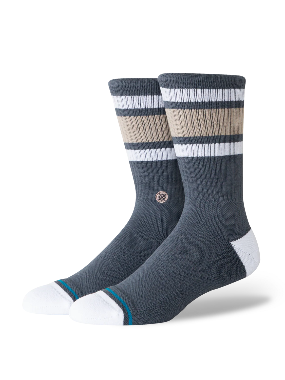 Signature Boyd Crew Socks detail close-up