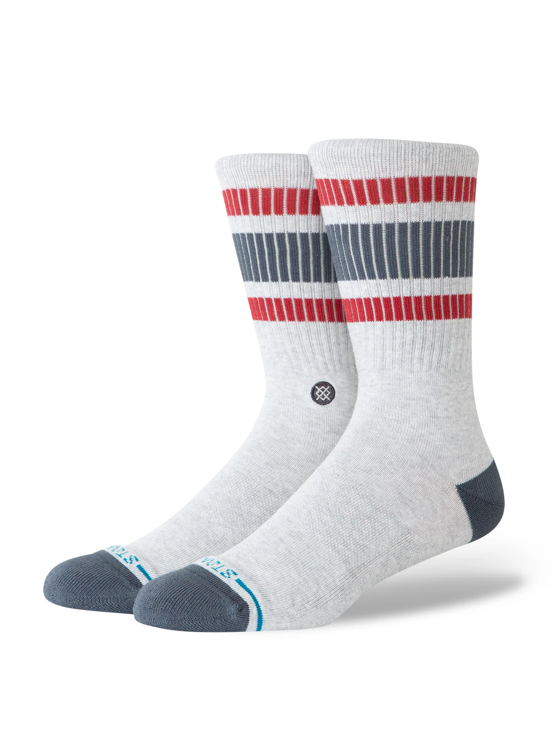 Stance Boyd Pop Stitch Crew Socks detail showing Pop Stitch design