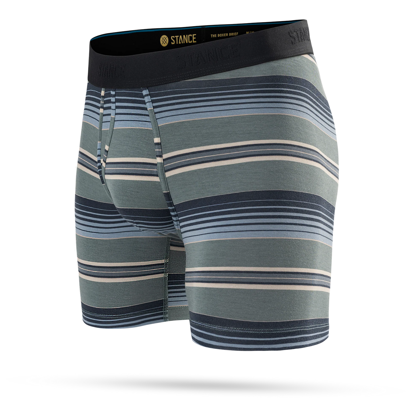 Stance Otis Wholester Boxer Brief detail showing waistband and Wholester pouch