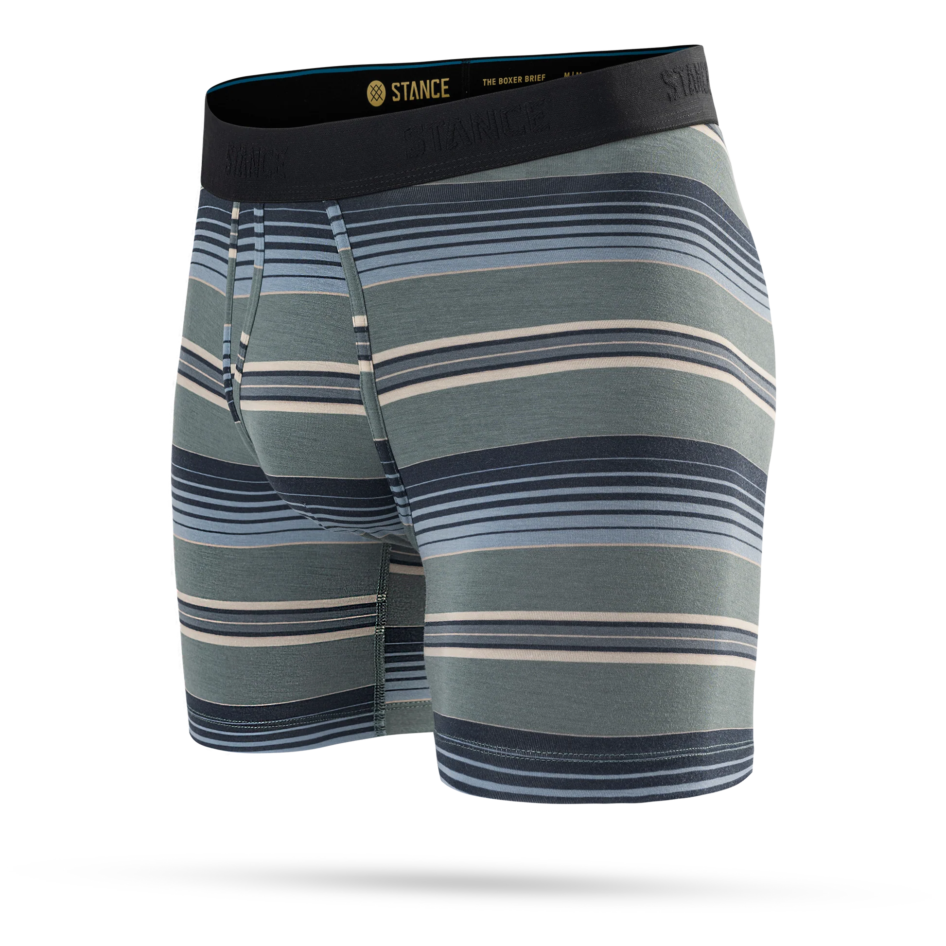 Stance Otis Wholester Boxer Brief detail showing waistband and Wholester pouch