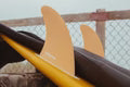 Zach Flores Twin Futures Fins detail close-up