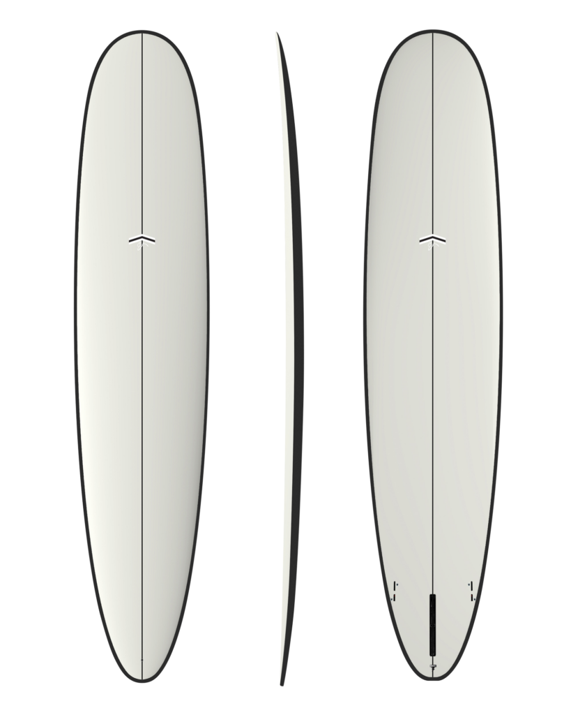 CJ Nelson Parallax Plus Black 9'6 deck view