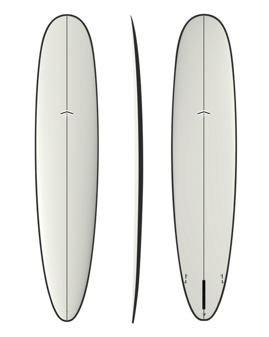 CJ Nelson Parallax Plus Black 9'6 deck view