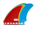 Pyzel Bobcat FG Twin surfboard angled view