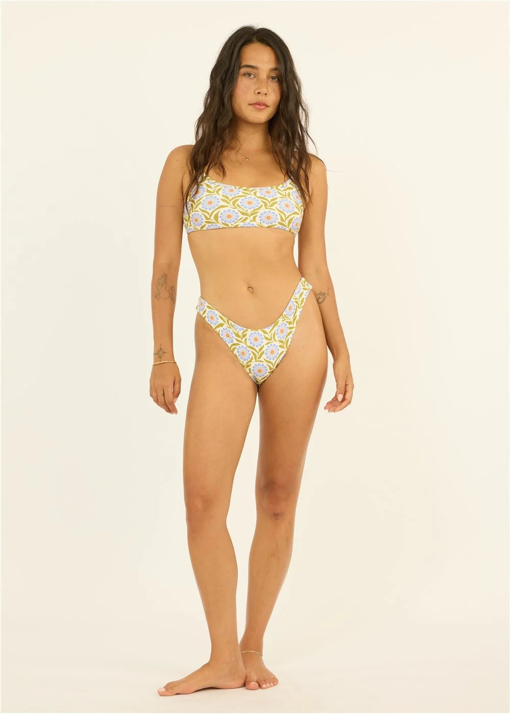 Sisstr Song Of The Sea Bralette Swim Top front view
