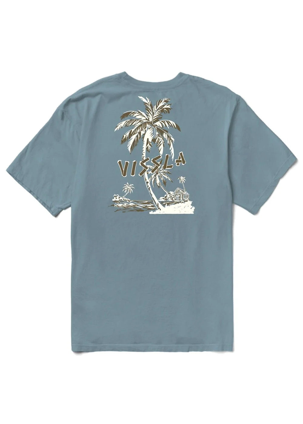 Vissla Bungalo Organic Tee front view