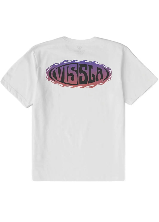 Vissla Meltdown Oversized Heavy Organic Tee front view