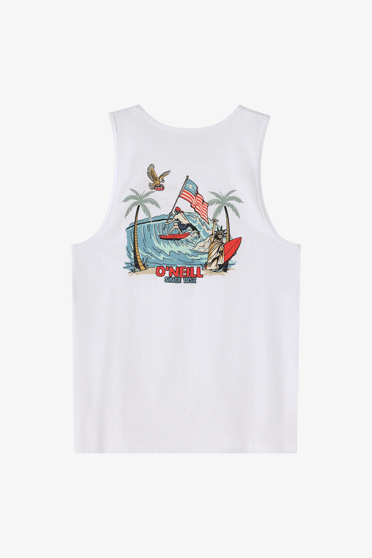Eagles Fly tank back view