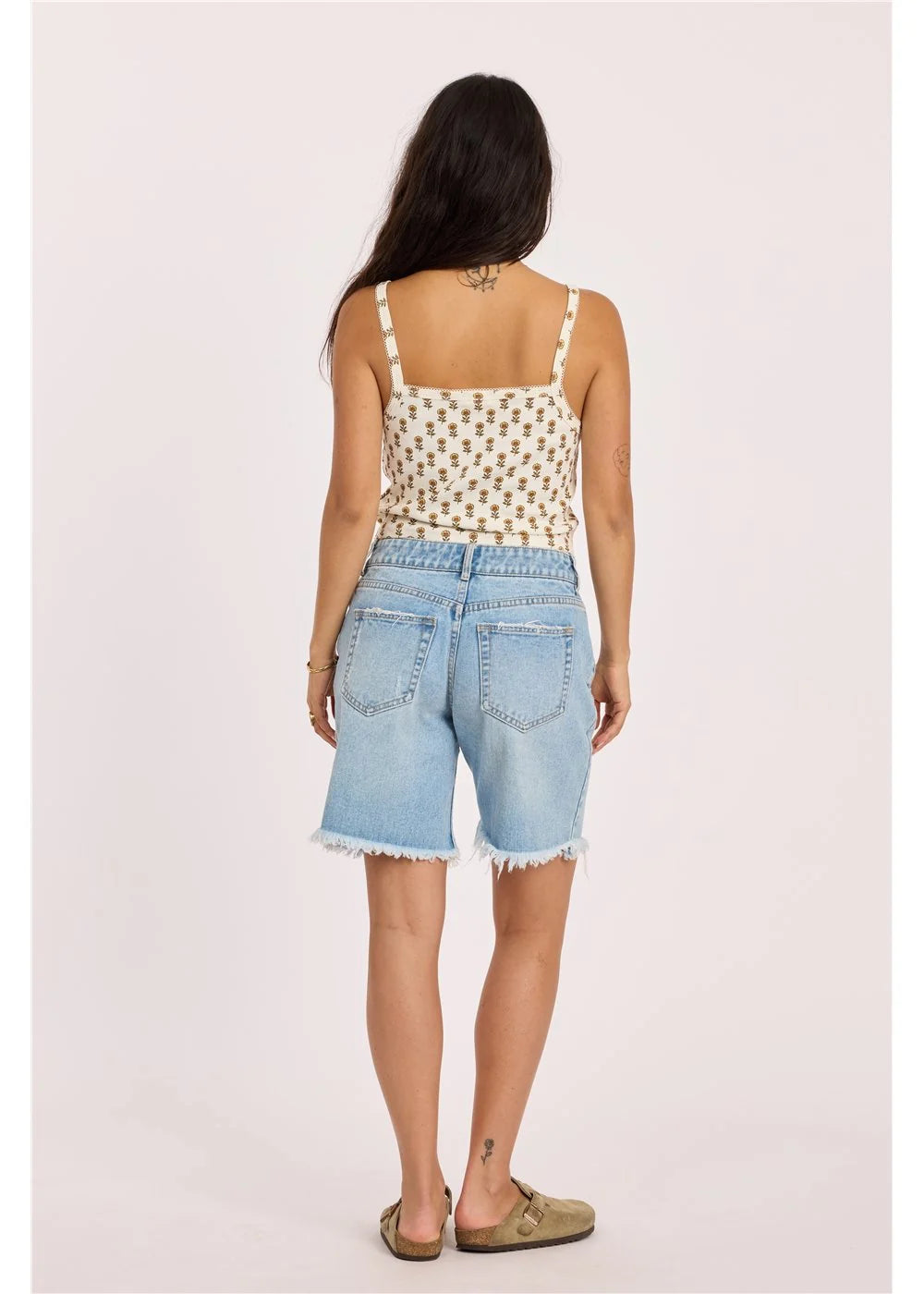 Sisstr Collette Knit Tank Top back view