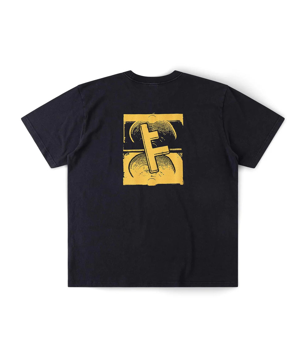 Former Slant F Crux graphic t-shirt back print view
