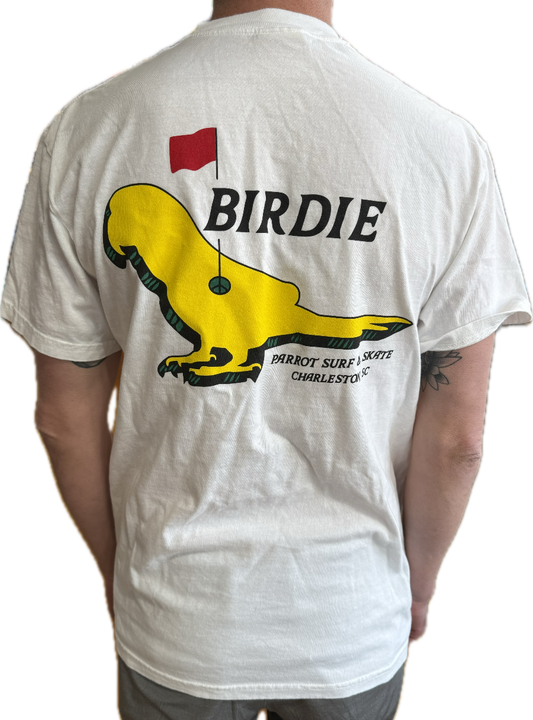 Parrot Birdie Pocket Tee back graphic view