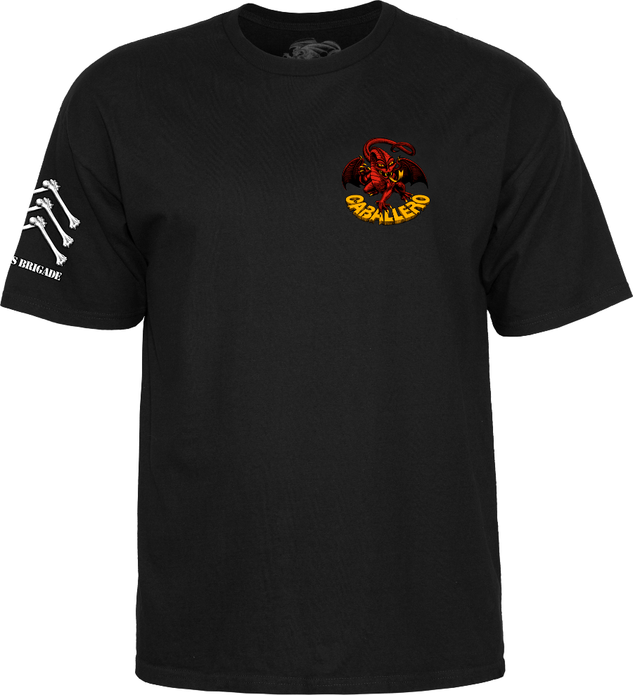 Powell Peralta Bones Brigade Steve Caballero 17th Series Tee front view