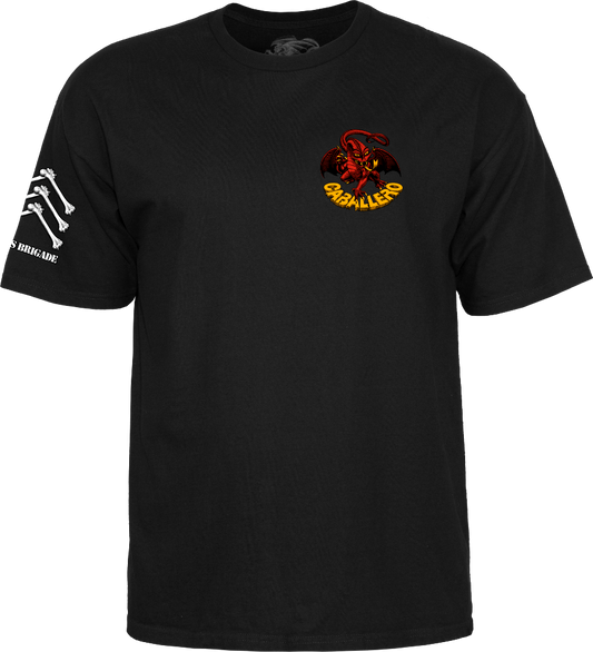 Powell Peralta Bones Brigade Steve Caballero 17th Series Tee front view