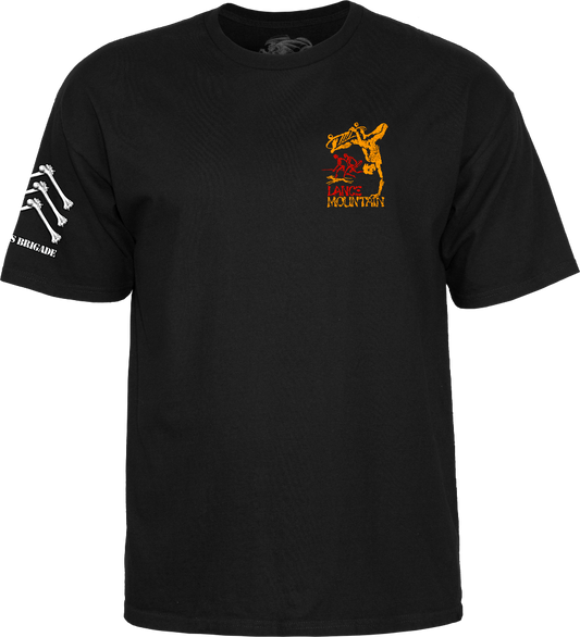 Powell Peralta Bones Brigade Lance Mountain 17th Series Tee front view