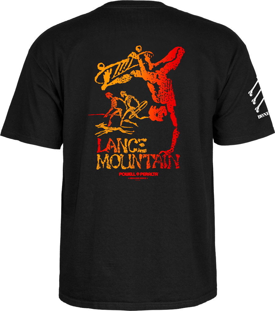 Powell Peralta Bones Brigade Lance Mountain 17th Series Tee back graphic