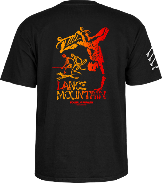 Powell Peralta Bones Brigade Lance Mountain 17th Series Tee back graphic