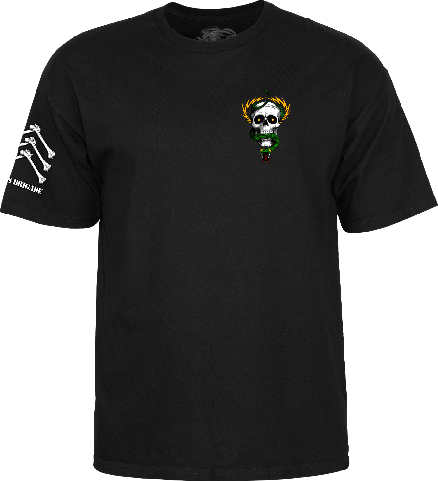 Powell Peralta Bones Brigade Mike McGill 17th Series Tee front view