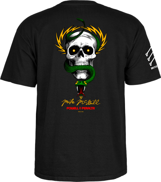 Powell Peralta Bones Brigade Mike McGill 17th Series Tee back graphic