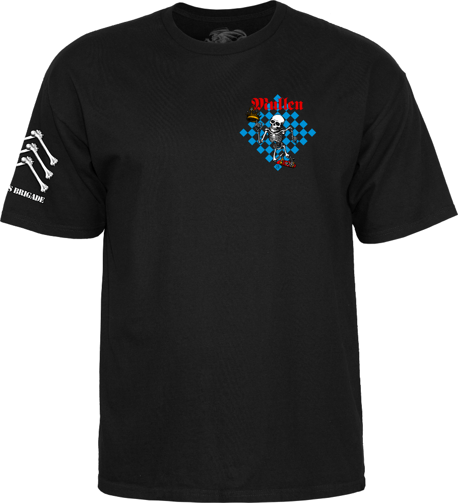 Powell Peralta Bones Brigade Rodney Mullen 17th Series Tee front view
