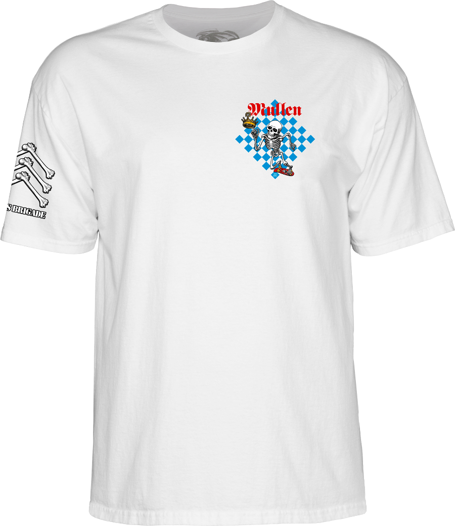 Powell Peralta Bones Brigade Rodney Mullen 17th Series Tee front view