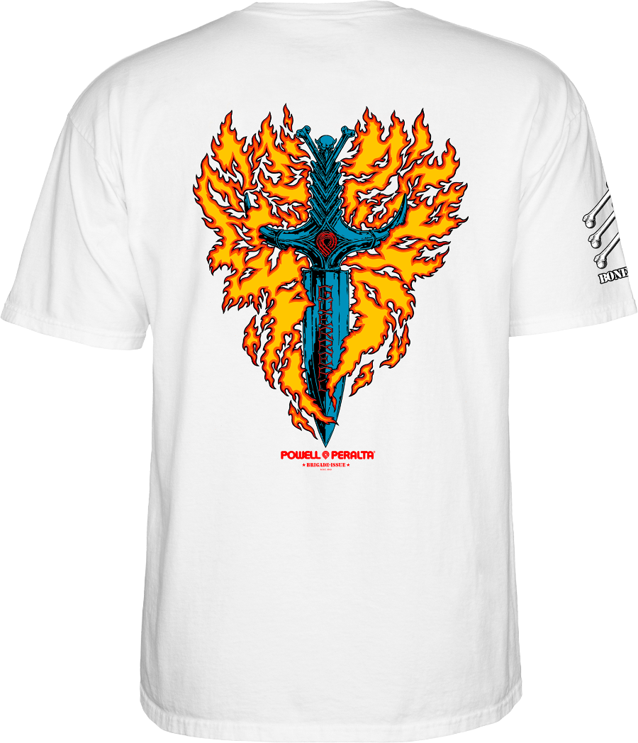 Powell Peralta Bones Brigade Tommy Guerrero 17th Series Tee back graphic