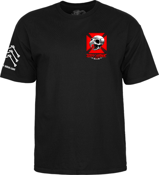 Powell Peralta Bones Brigade Tony Hawk 17th Series Tee front view