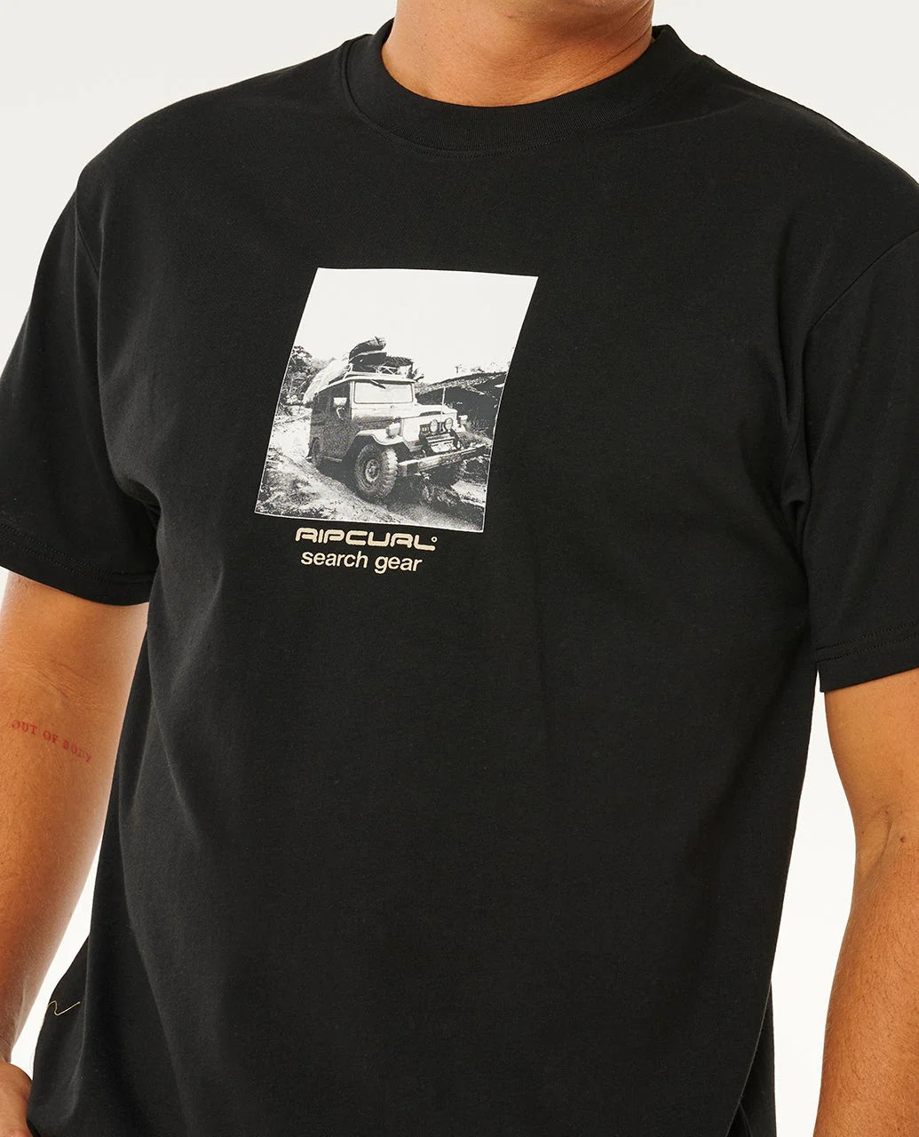 Rip Curl Search Rig Loose Tee graphic detail