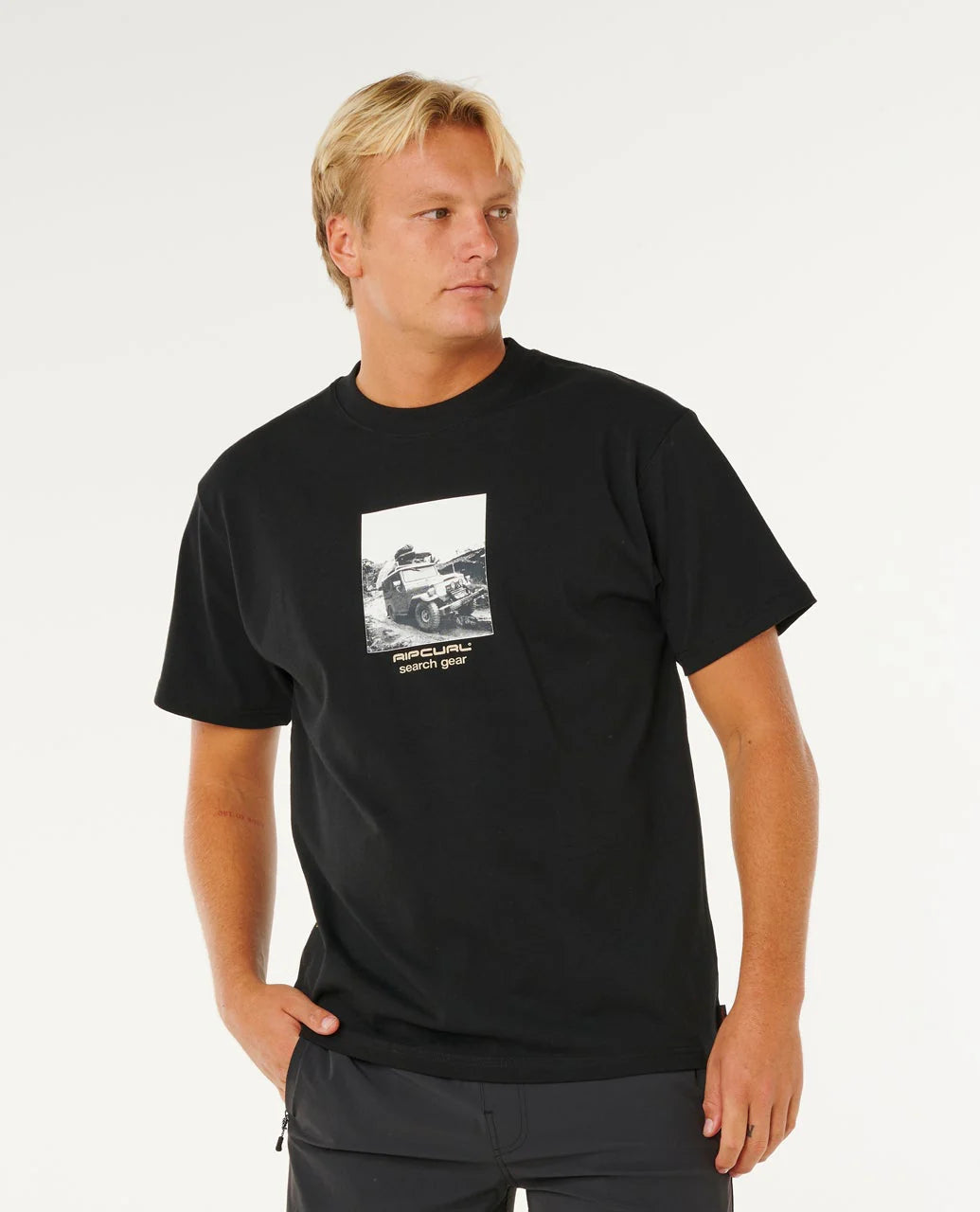 Rip Curl Search Rig Loose Tee front view