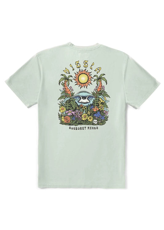 Vissla Big Breakers graphic t-shirt back print view