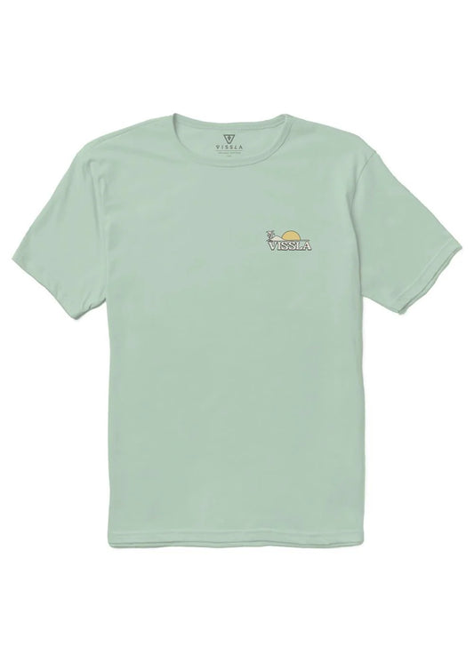 Vissla Shacked Organic Tee front view