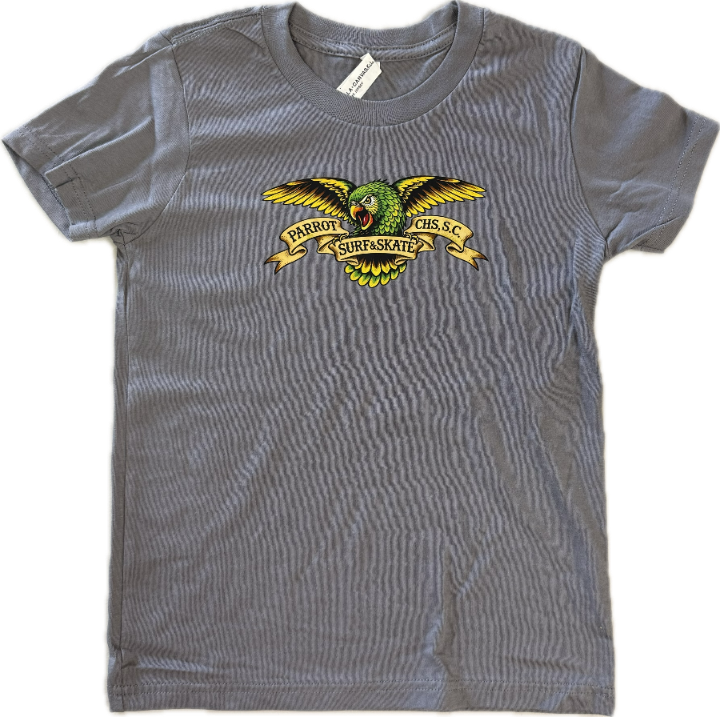 Parrot Wingspan Youth Tee front view