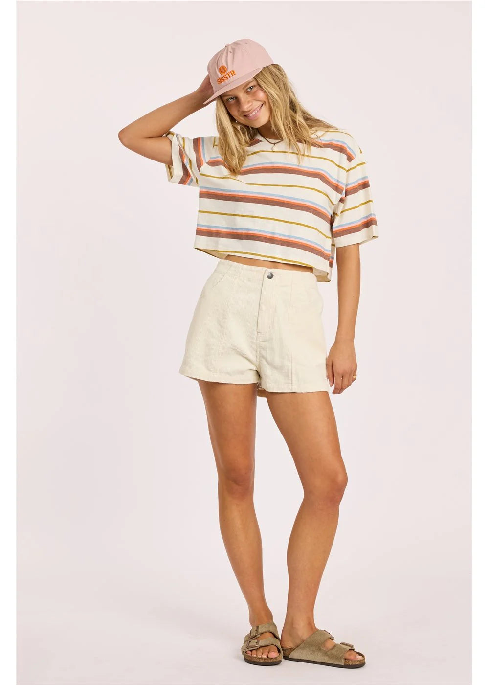 Sisstr Feeling Free Short Sleeve Knit front view