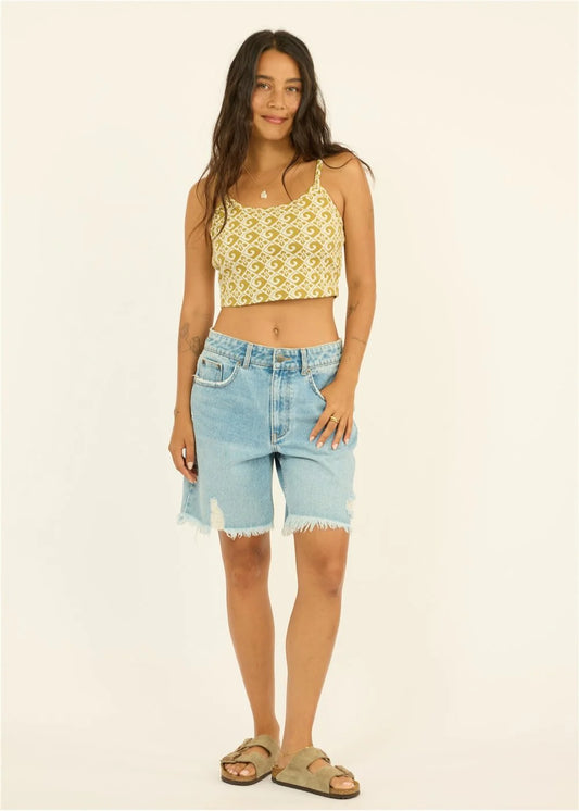 Sisstr Lost Shores Knit Tank front view