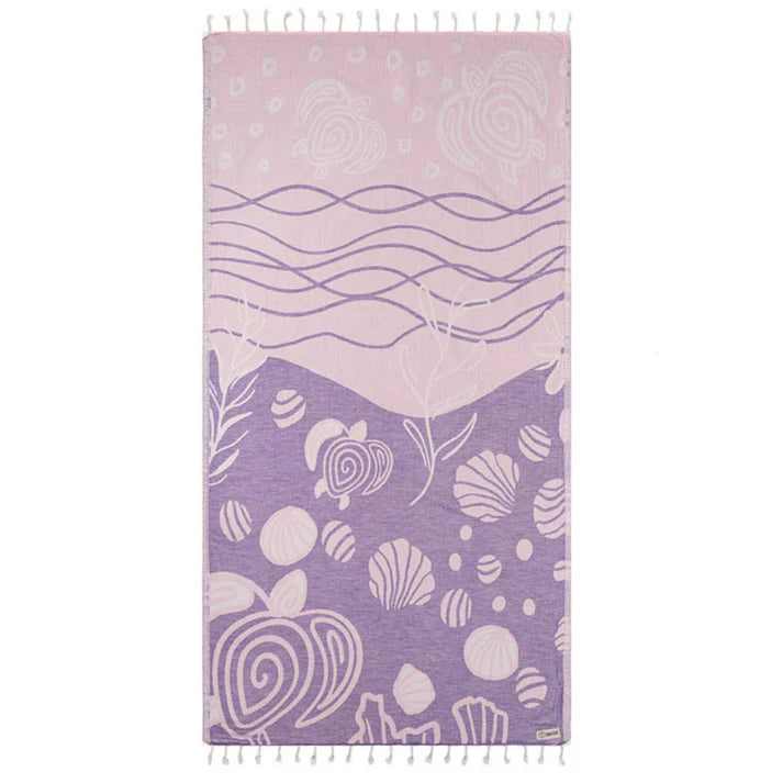Sand Cloud Tide Pool Beach Towel full view