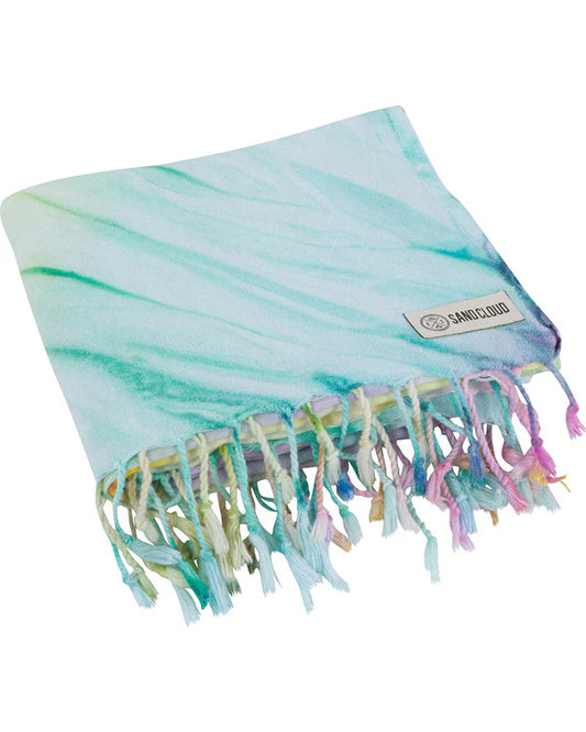 Sand Cloud Wanderlust Beach Towel folded view