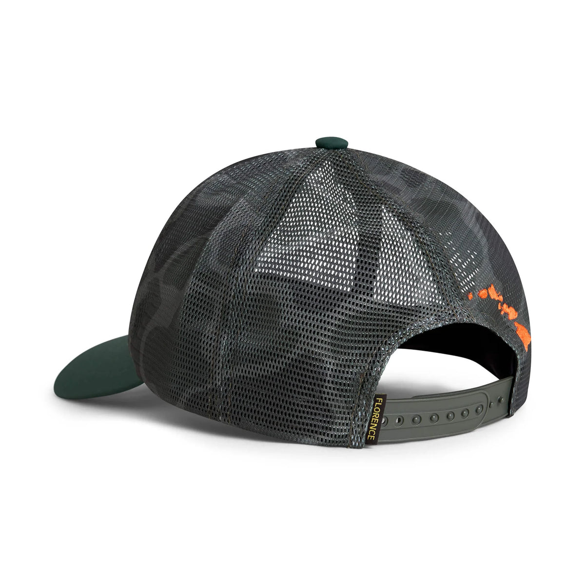 Florence Marine X Hawaii Mesh Trucker angled view