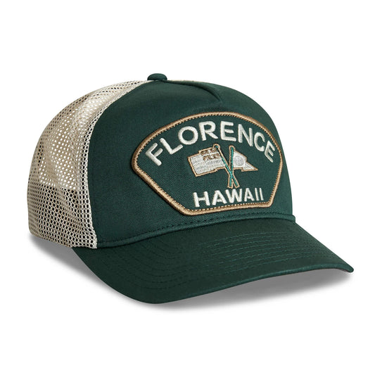 Florence Marine X Patrol Trucker Hat Sycamore front view
