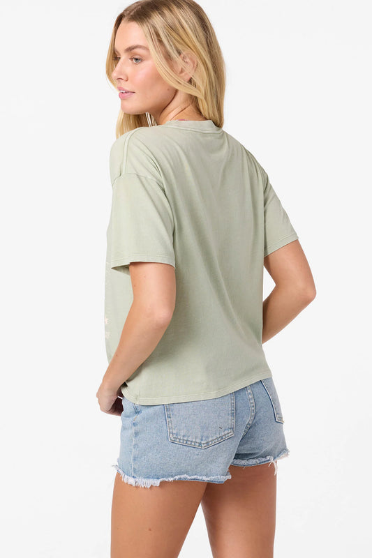 O'Neill Twinning Easy Tee angled view showing relaxed fit