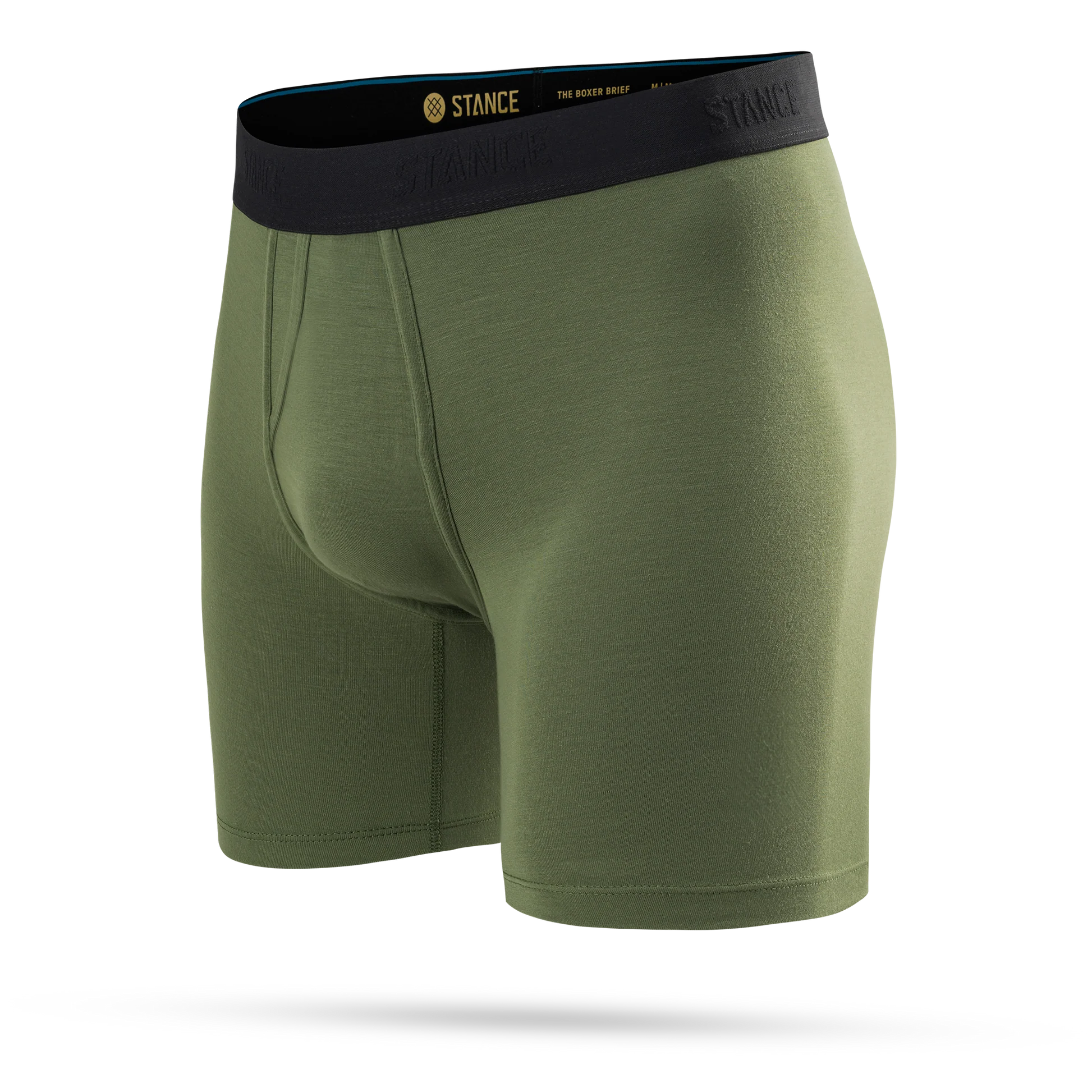 Stance Green Boxer Briefs front view