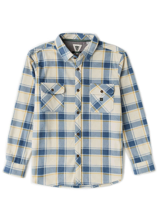 Vissla Eco-Zy Polar Flannel - Bone