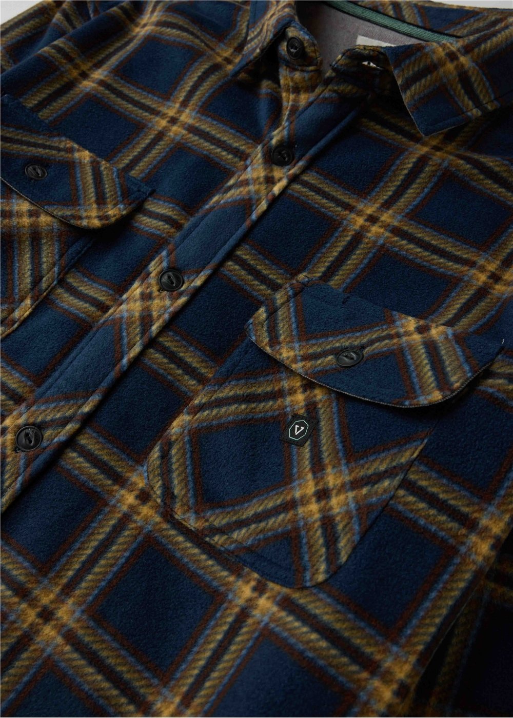 Vissla Eco-Zy Polar Flannel - Dark Naval