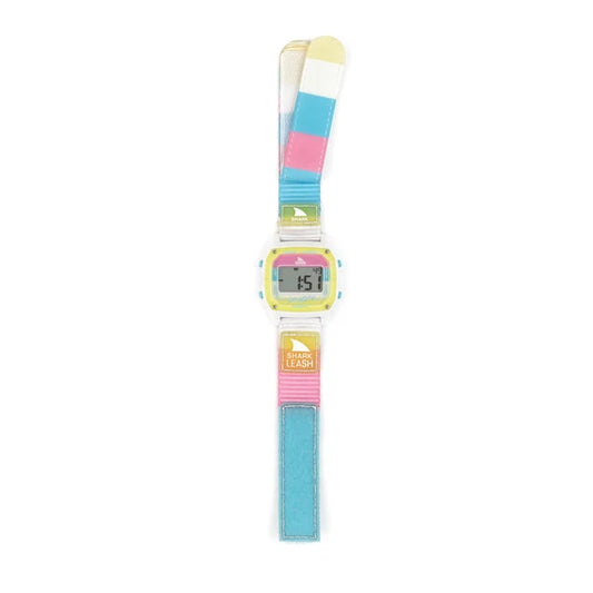 Freestyle Caroline Marks Shark Classic Leash Brightwave watch angled view

