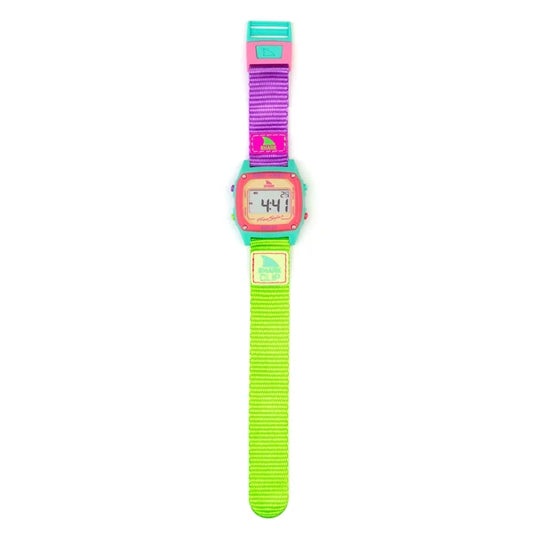 Freestyle Shark Classic Clip Sour Apple watch angled view