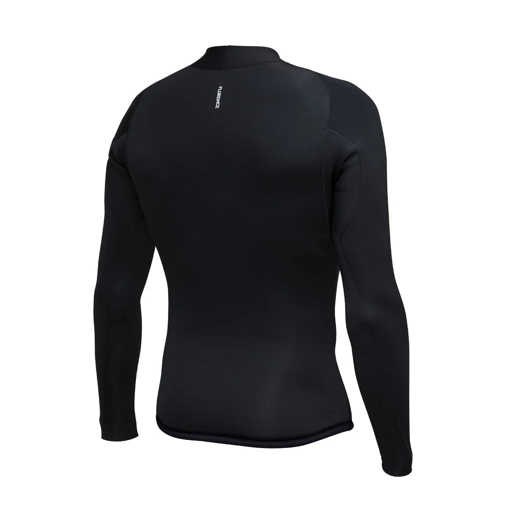 Florence Marine X 1.5mm FlatLock Wetsuit Jacket angled view