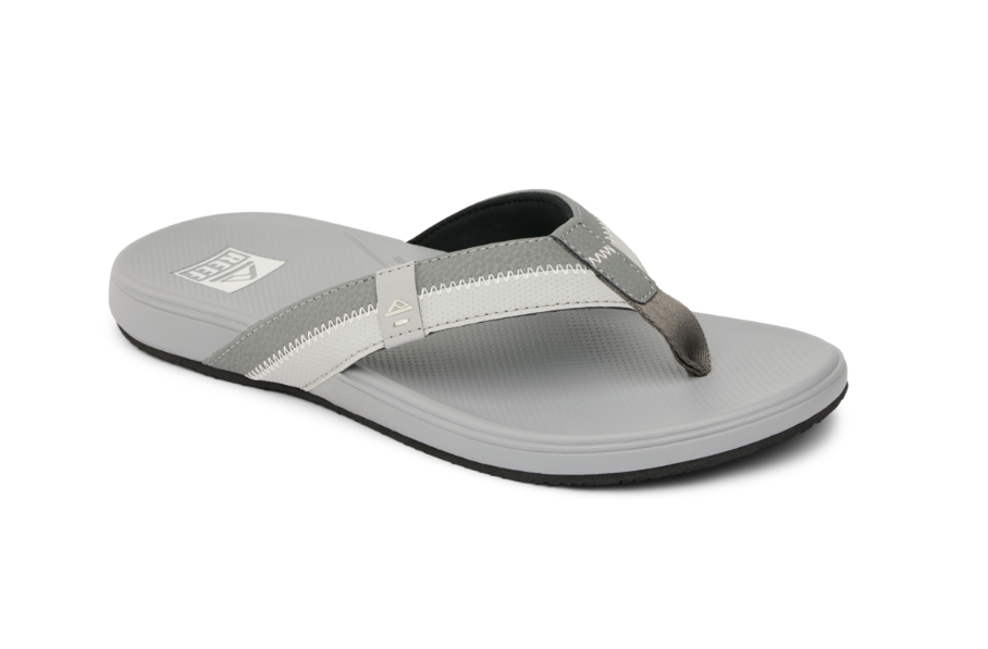 Reef Cushion Phantom 2.0 sandals in gray with rebound cushioning