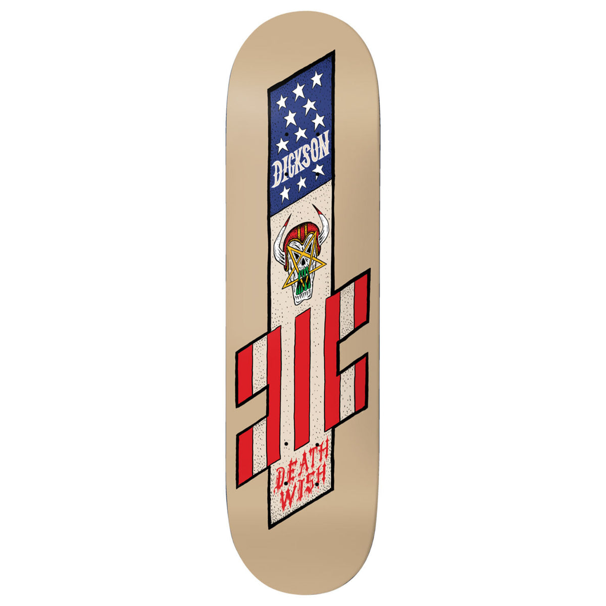 Deathwish Dickson Nightmare City 8.125 Skateboard Deck