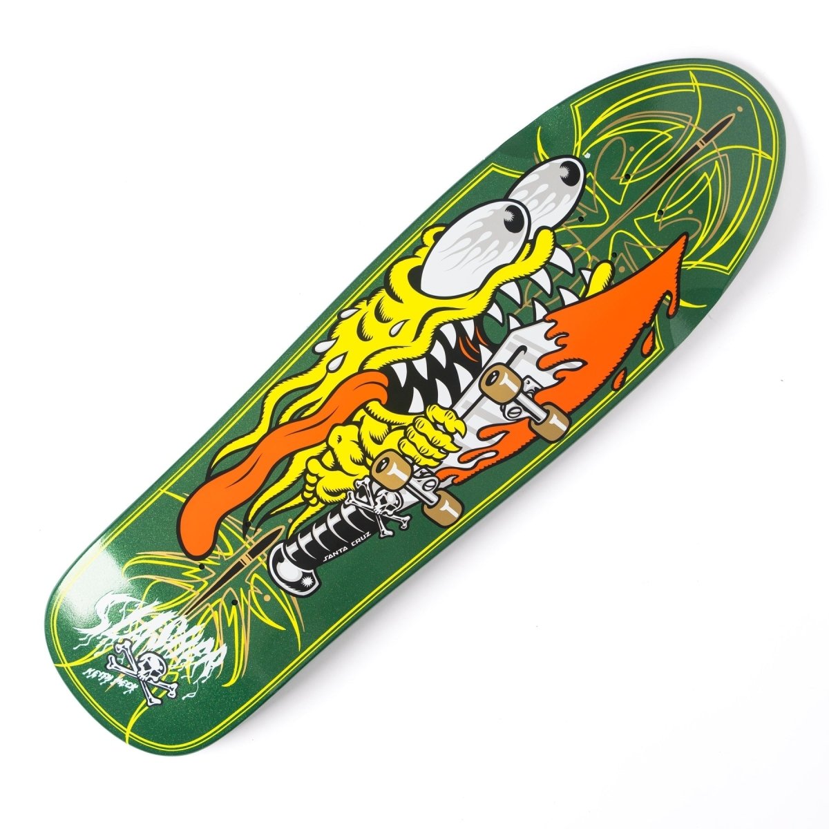 Santa Cruz Meek Pinstripe Slasher 9.23 Skateboard Deck