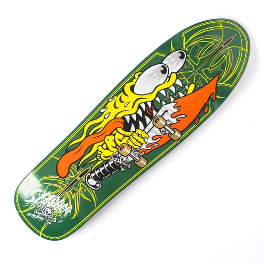 Santa Cruz Meek Pinstripe Slasher 9.23 Skateboard Deck
