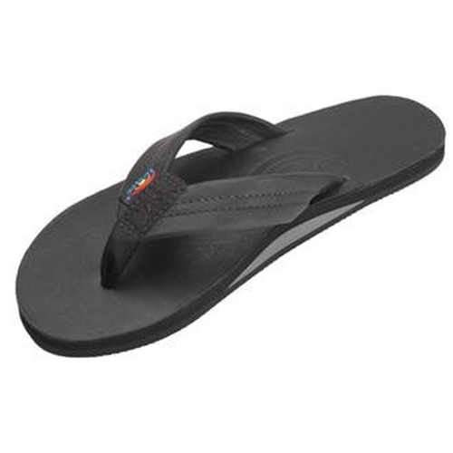 Rainbow Women’s 301 leather sandals, expresso single layer size L