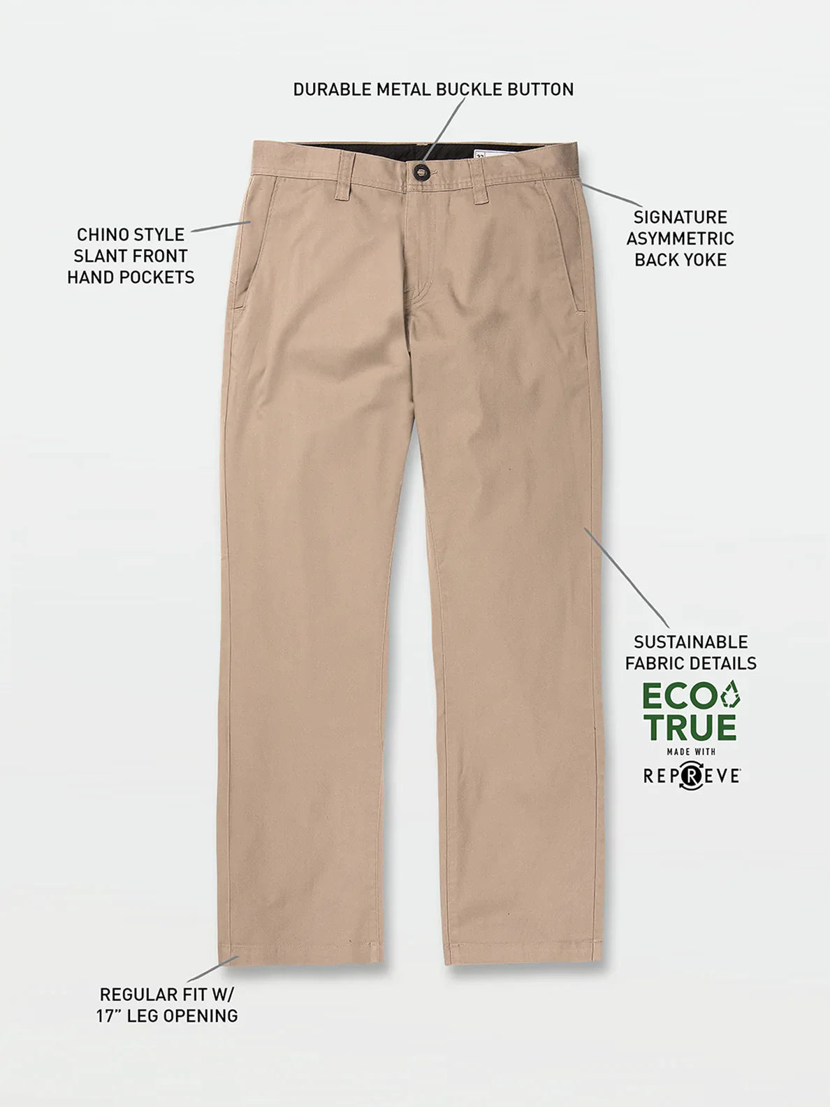 Calça Elástica Regular Frickin